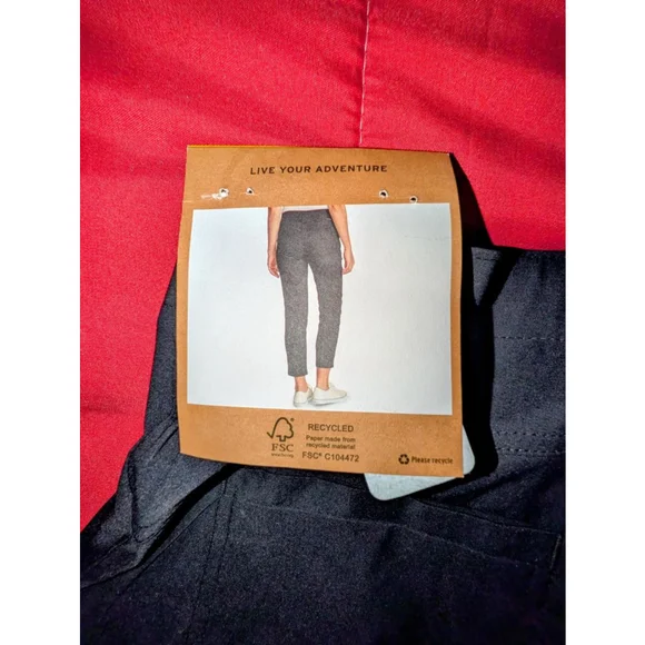 Women's Eddie Bauer Black Ankle & Cropped Pants M - Picture 5 of 5